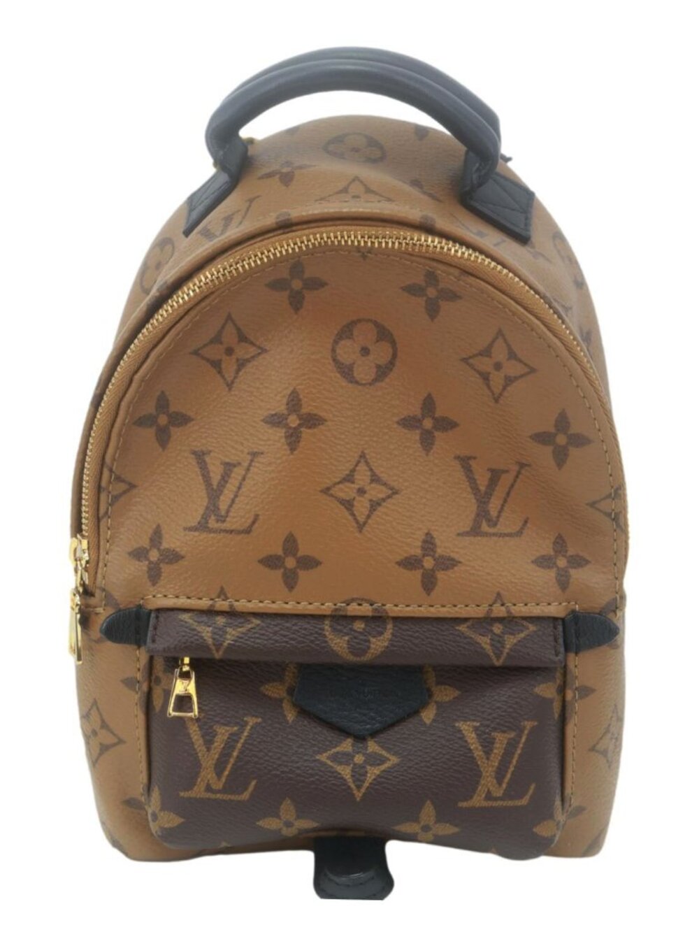 Louis Vuitton  Palm Springs Mini Monogram Reverse Canvas Backpack Bag Brown
